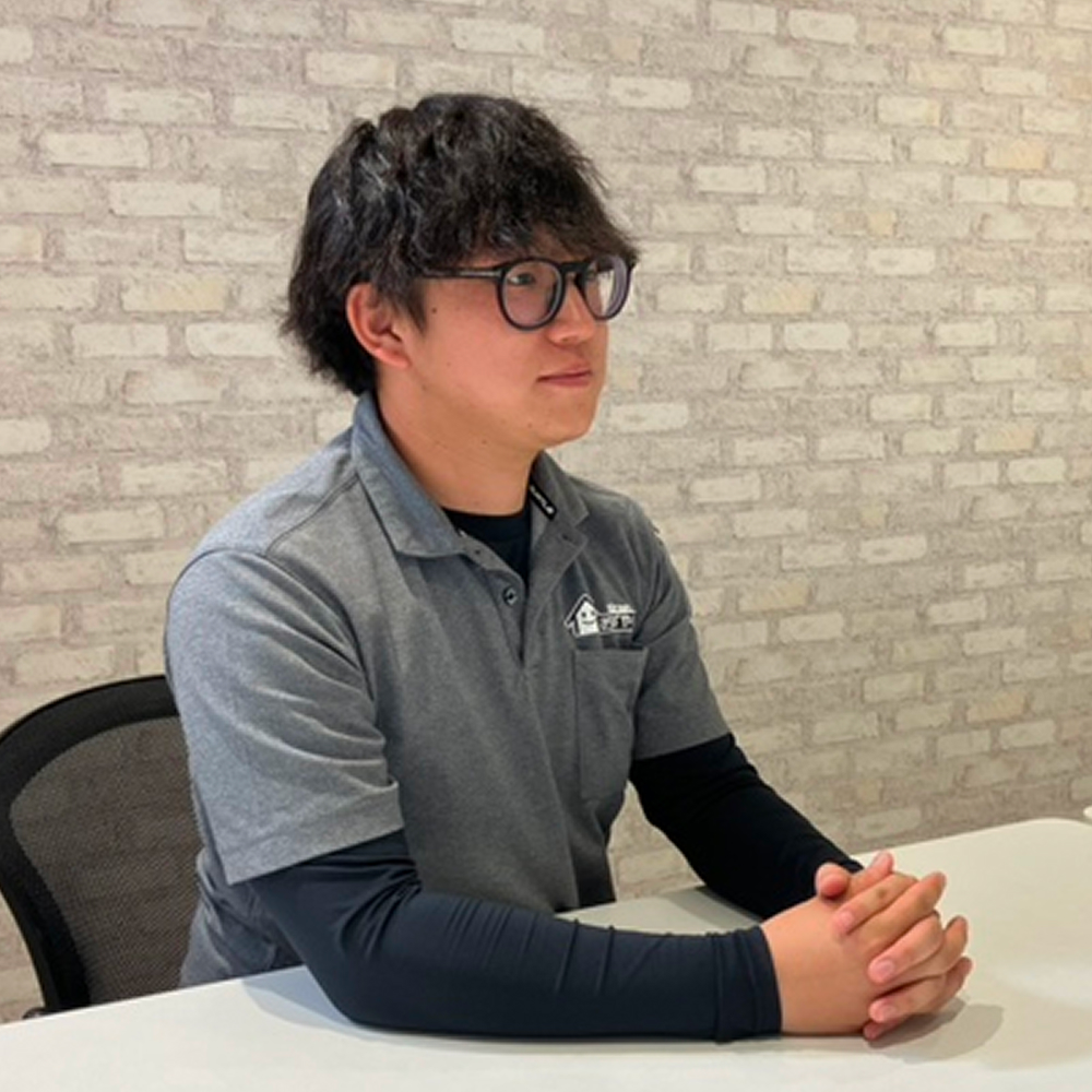 リフォーム事業部 工務 2022年入社 I氏のポートレート