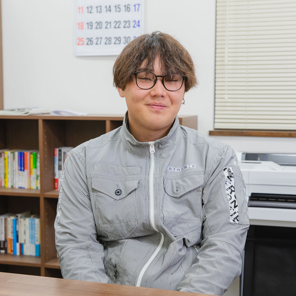 リフォーム事業部 工務 2025年入社 K氏のポートレート